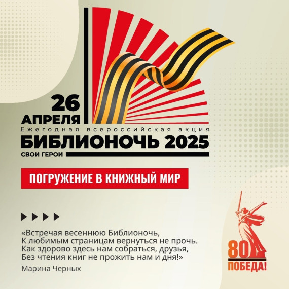 Библионочь 2025.